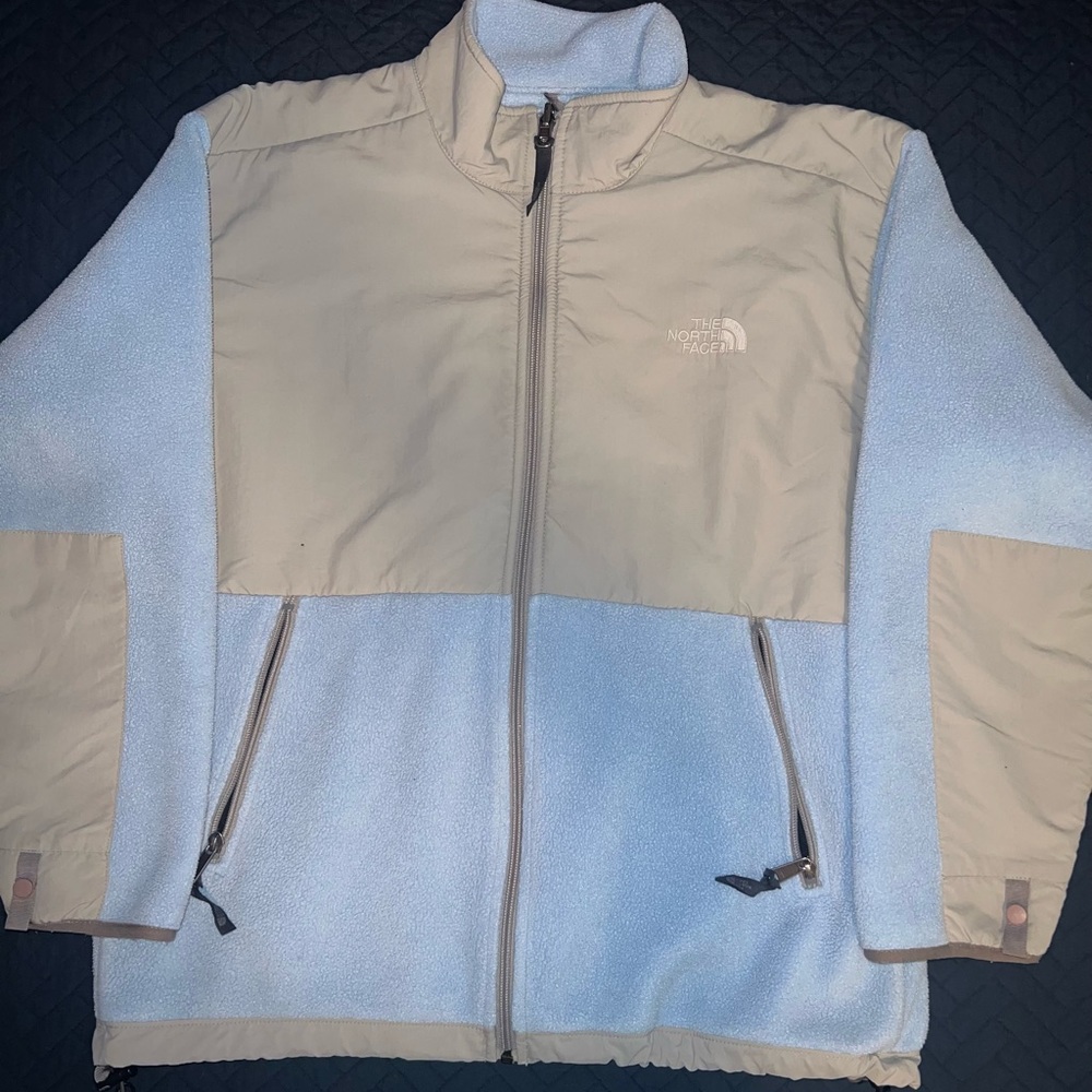 Light Blue Northface Denali Jacket